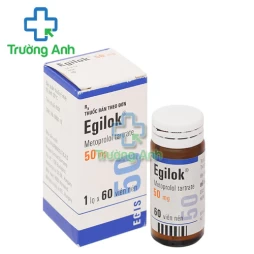 Egilok 100mg - Thuốc điều trị tăng huyết áp, đau thắt ngực